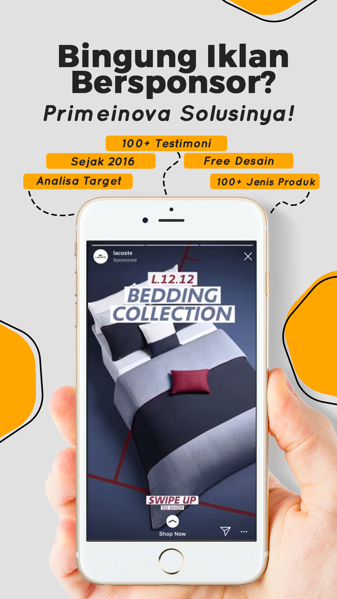 Jasa iklan instagram dan facebook ads primeinova